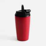 Термостакан с двумя поильниками DUETTA, красный