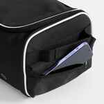 Сумка для обуви EQUIPEX, черная с белым