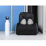 Сумка для обуви EQUIPEX, черная с белым