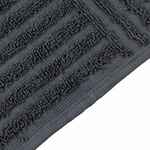 Полотенце FARBE, среднее, темно-серое