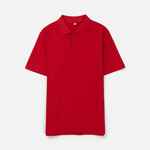 Рубашка поло унисекс TERVISE, красная, размер S