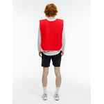 Манишка MEMBER, красная с белым