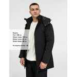 Куртка-парка унисекс SFERA, черная, размер M