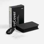 Внешний аккумулятор с беспроводной зарядкой RECOVER 8000 мАч, черный