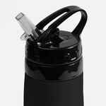 Складная бутылка для воды LANGFOSSEN, черная