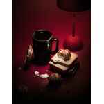 Кружка VIERRA с крышкой-костером, черная