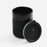 Кружка NABO с силиконовым держателем, черная