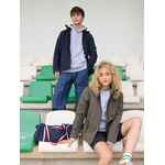 Куртка софтшелл с капюшоном мужская RACE MEN, темно-синяя, размер S