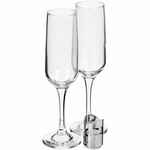 Набор для шампанского ISABELLA, в черной упаковке