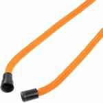 Шнурок для бейджа TUBE WOOD, оранжевый