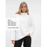 Лонгслив из бифлекса MORFISS, белый, размер M/L