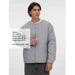 Куртка унисекс VETER, серая, размер XS/S