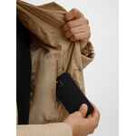 Куртка унисекс VETER, бежевая, размер XS/S