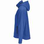 Куртка софтшелл с капюшоном женская RACE WOMEN, ярко-синяя (ROYAL), размер S