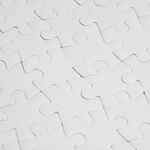 Пазл для сублимационной печати STAMPER, белый