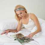 Повязка для волос ESSENTIAL, светло-серая