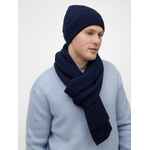 Шарф NOBILIS MONO, темно-синий