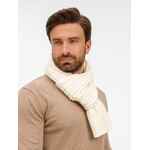 Шарф BELLISH, белый (ванильный)