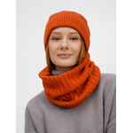 Снуд COMFLEECE, темно-оранжевый (кирпичный)