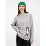 Джемпер SHARPICK, серебристо-серый меланж, размер S/M