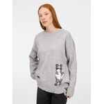 Джемпер SHARPICK, серебристо-серый меланж, размер S/M