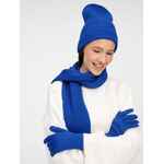 Перчатки NOBILIS MONO, королевский синий, размер S/M