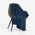 Плед SERENITA, синий (джинс)