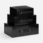 Коробка складная HOLDFOLD, M, черная