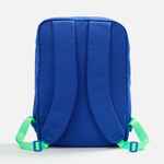 Рюкзак B2, синий с зелеными стропами