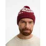 Шапка WINTERTUDE, красная с белым