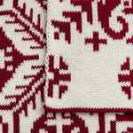 Шарф WINTERTUDE L, красный с белым