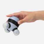 Ручной вибромассажер SPACY, серый с черным