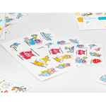 Наклейки бумажные STICKER PACK на заказ, M