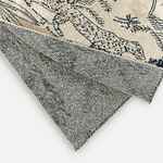 Плед SAVANNA, белый с синим