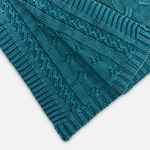 Плед HYGGE, темно-зеленый