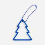 Подвеска «Елочка», 3D-печать, синяя