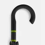 Зонт-трость с цветными спицами COLOR STYLE, зеленое яблоко, с черной ручкой