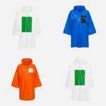 Дождевик-плащ CLOUDTIME с печатью в один цвет на заказ