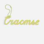 Подвеска WORD, 3D-печать на заказ, счастье