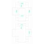 Коробка с окном VINDU, средняя