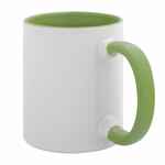 Кружка PROMO PLUS для сублимационной печати, зеленое яблоко