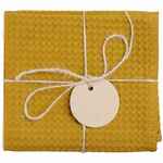 Набор кухонных полотенец GOOD WIPE, белый с желтым