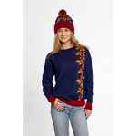 Джемпер Брусника, синий, размер XS