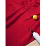 Флисовый плед WARM&PEACE, красный