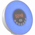 Лампа-колонка DREAMTIME для пробуждения светом и музыкой, белая