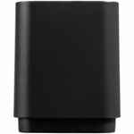 Беспроводная колонка с подсветкой гравировки GLIM, черная