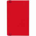 Блокнот SHALL, в линейку, красный