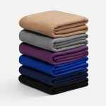 Флисовый плед WARM&PEACE, черный