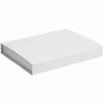 Коробка DOC под блокнот, аккумулятор и ручку, серебристая