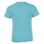 Футболка детская REGENT FIT KIDS бирюзовая, на рост 130-140 см (10 лет)